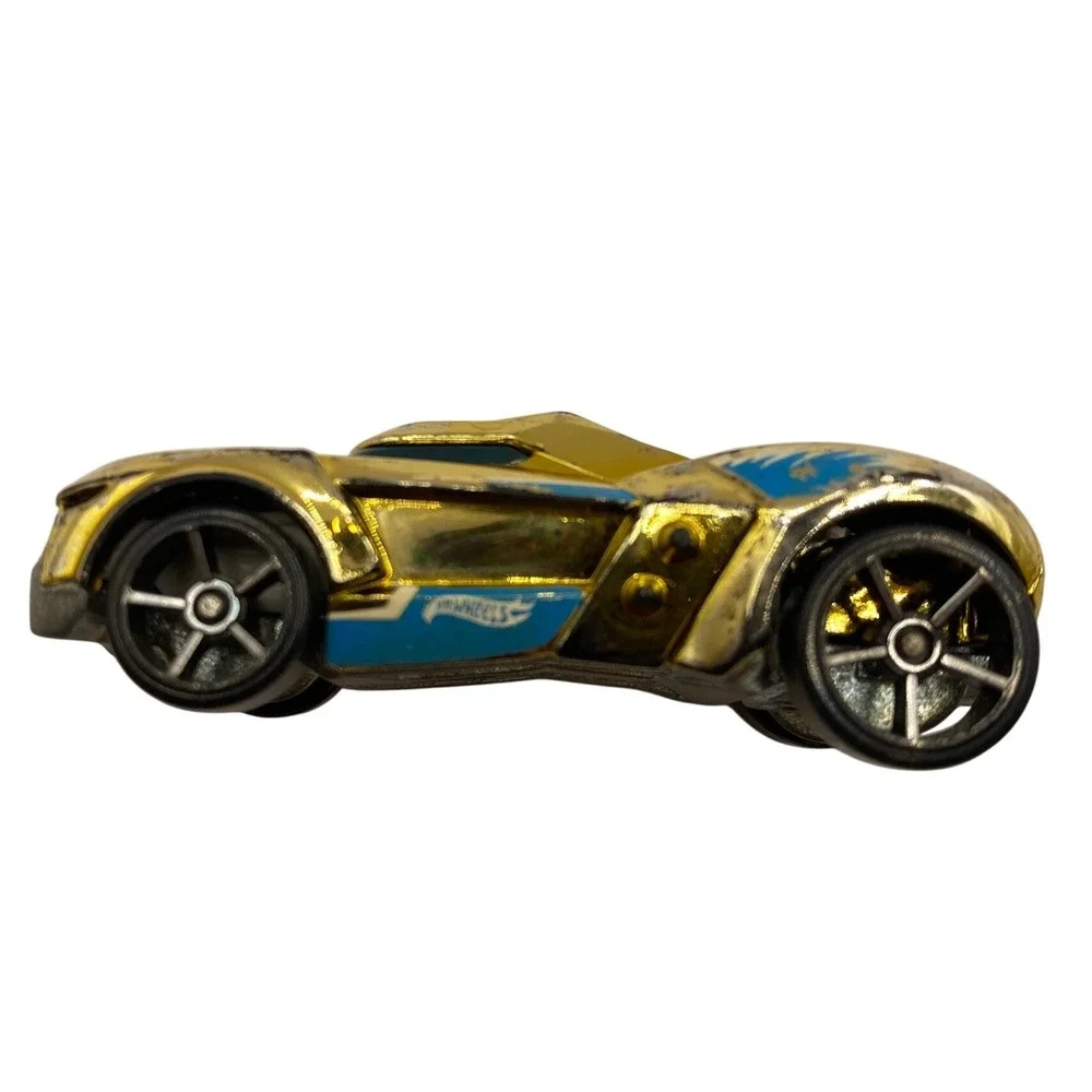Hot Wheels Drift King Gold‎ Chrome Mystery Models Series 1/64 Diecast Car 2012